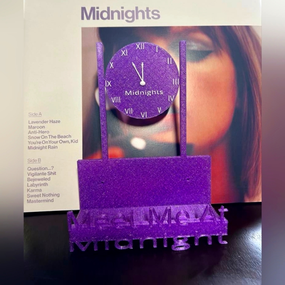 Purple Midnights CD Display
